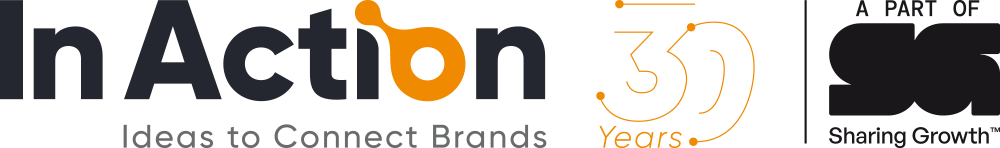 logo InAction png colore bianco